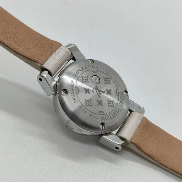 Louis Vuitton Watch Q151C 17mm Women's Whites X Pinks 736-070225 - Picture 8 of 9